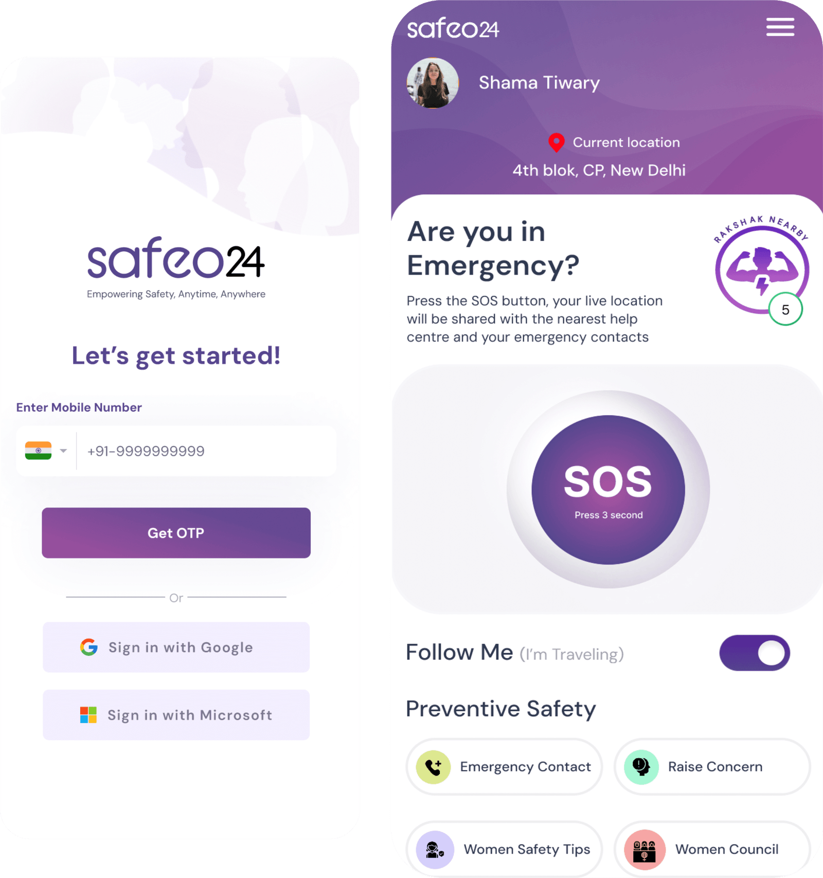 Safeo24 App